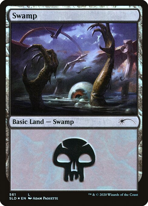 SLD: Swamp (561) (Foil)