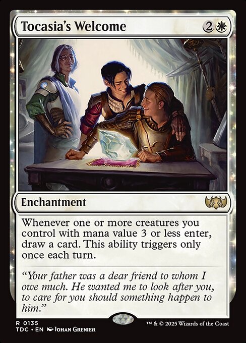 TDC: Tocasia's Welcome