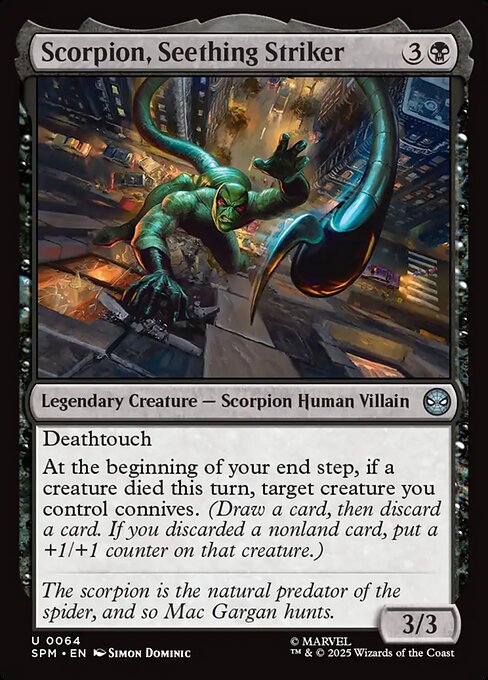 SPM: Scorpion, Seething Striker (Foil)