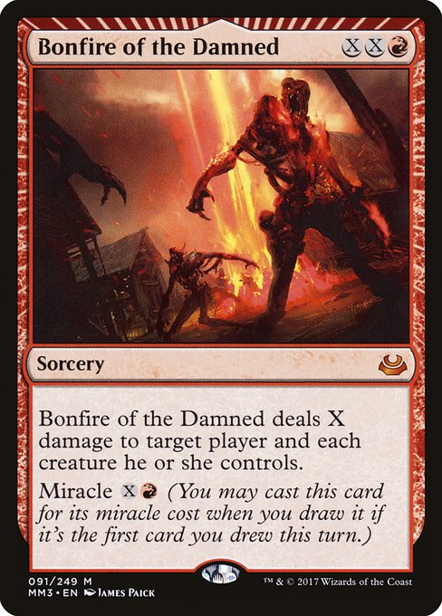 MM3: Bonfire of the Damned (Foil)