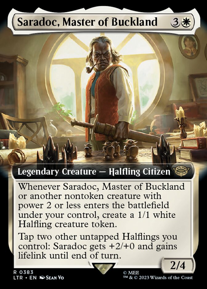 Saradoc, Master of Buckland (Extended Art) :: LTR