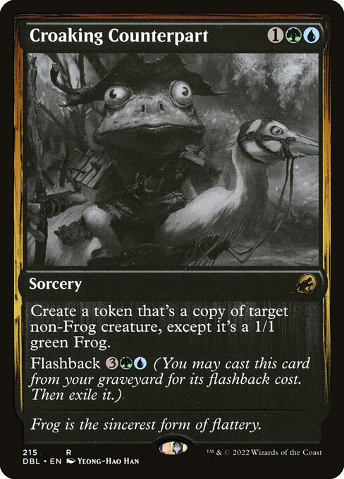 DBL: Croaking Counterpart (Foil)