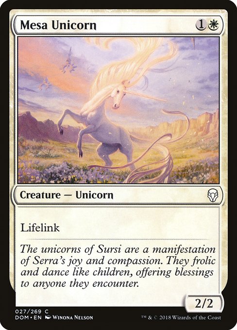 DOM: Mesa Unicorn