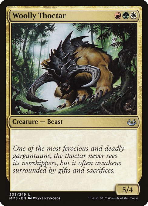 MM3: Woolly Thoctar (Foil)