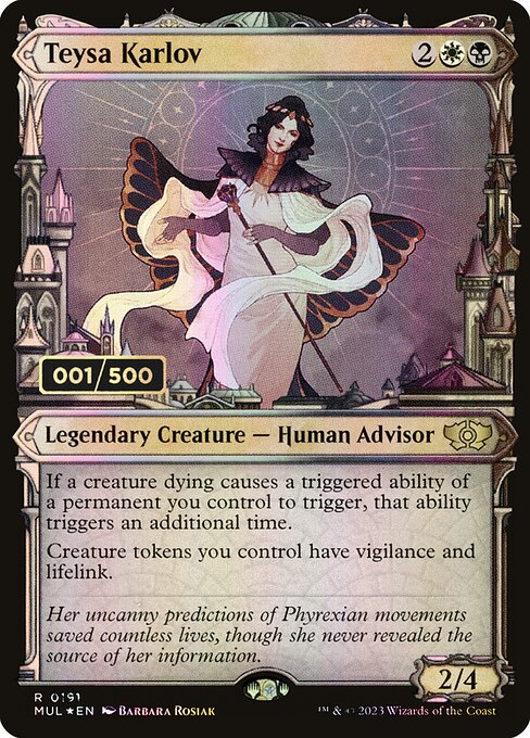 MUL: Teysa Karlov (Serial Numbered) (Foil)