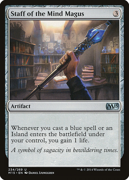 M15: Staff of the Mind Magus (Foil)