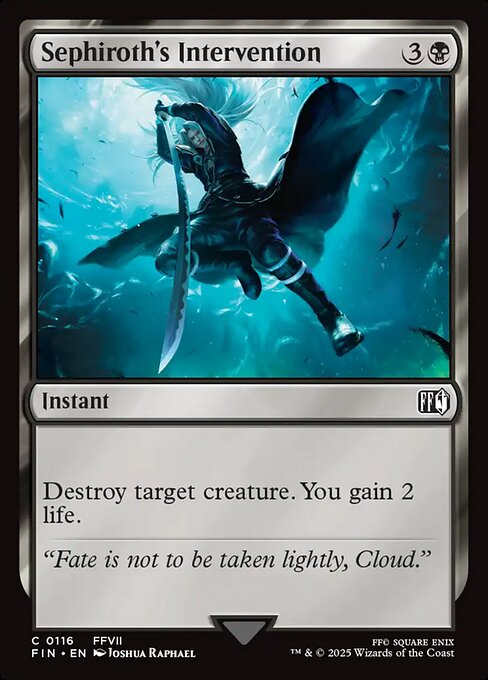 FIN: Sephiroth's Intervention (Foil)