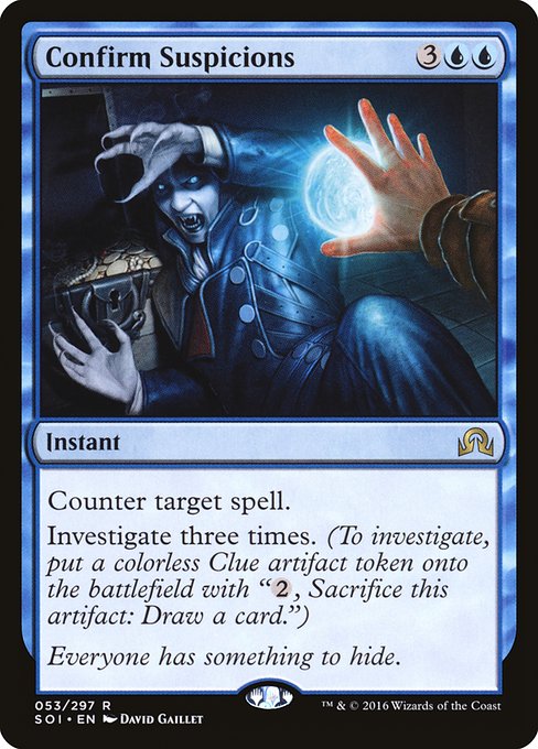SOI: Confirm Suspicions (Foil)