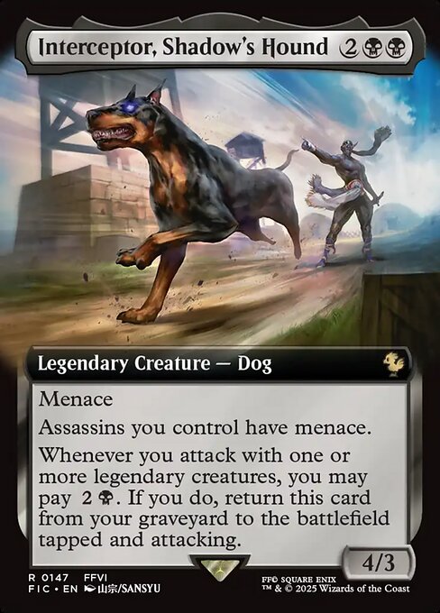 FIC: Interceptor, Shadow's Hound (Extended Art) (Foil)