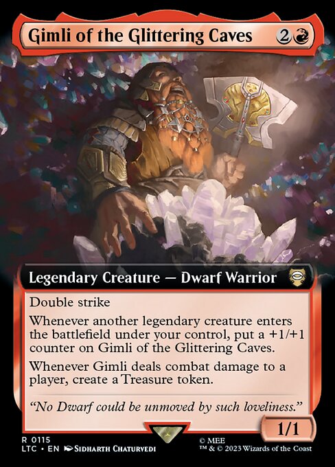 LTC: Gimli of the Glittering Caves (Extended Art)