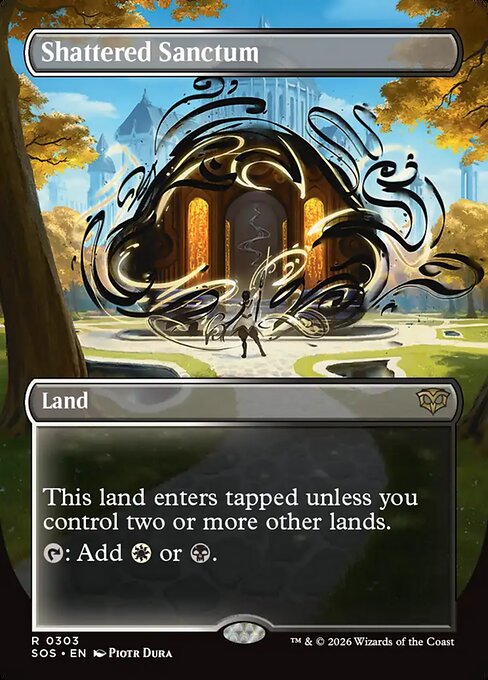SOS: Shattered Sanctum (Borderless) (Foil)