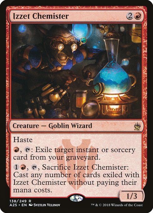A25: Izzet Chemister (Foil)