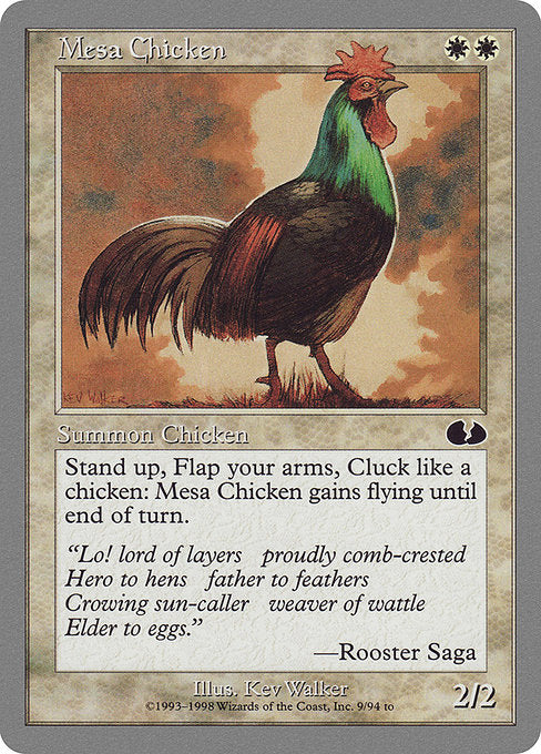 UGL: Mesa Chicken