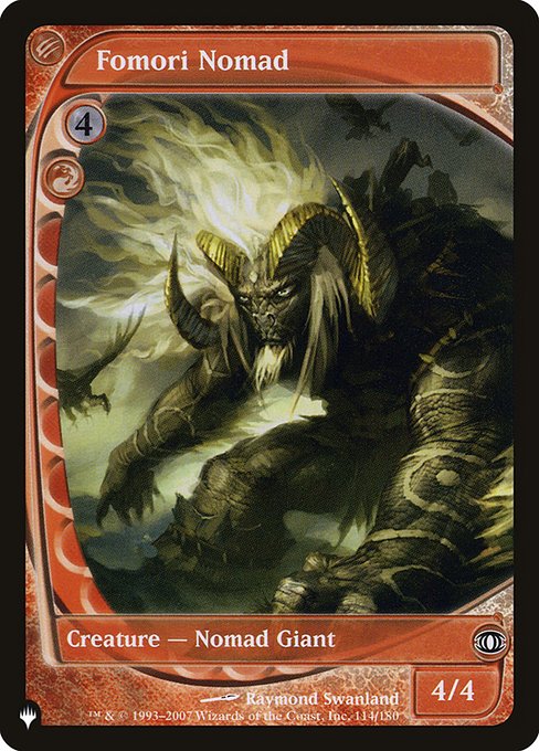 PLST: Fomori Nomad