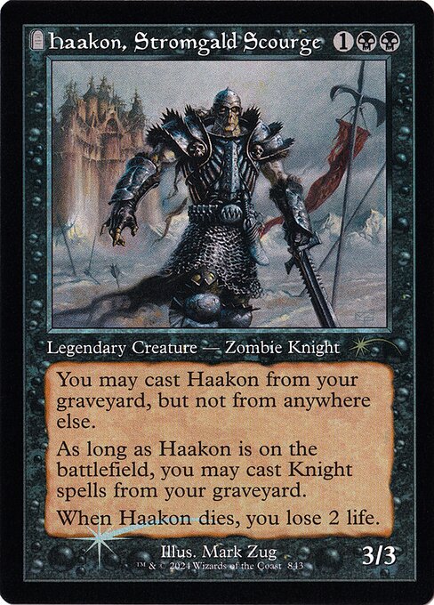 SLD: Haakon, Stromgald Scourge (Retro Frame) (Foil)
