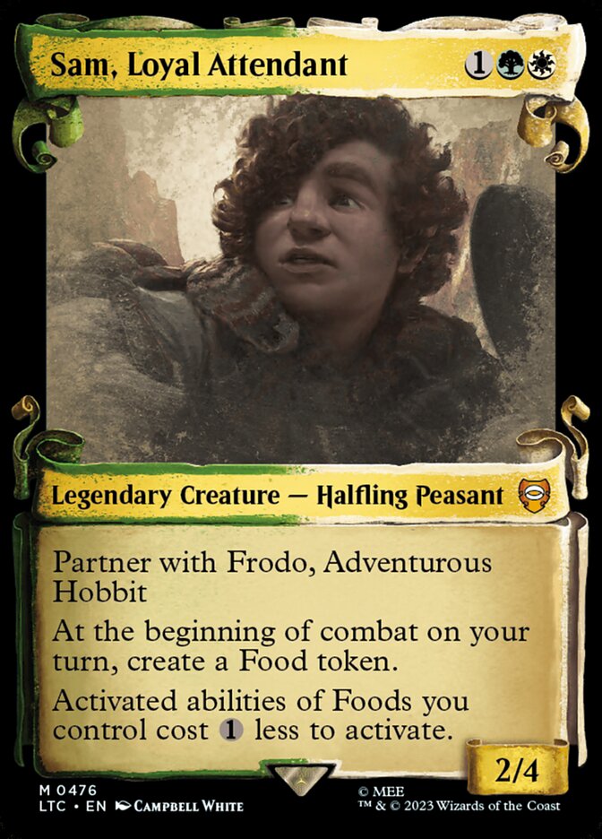 Sam, Loyal Attendant (Showcase Scrolls) [Foil] :: LTC