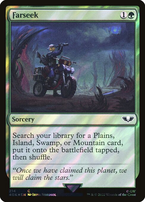 40K: Farseek (Surge Foil)