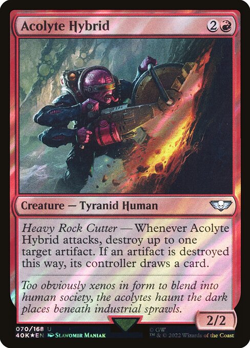 40K: Acolyte Hybrid (Surge Foil)