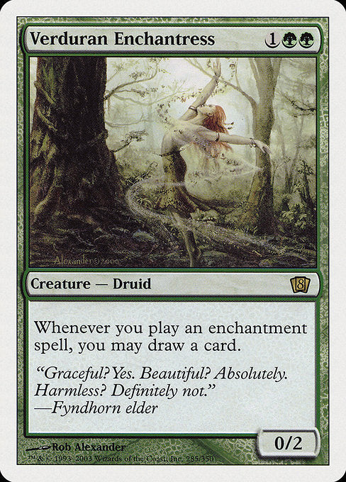 8ED: Verduran Enchantress