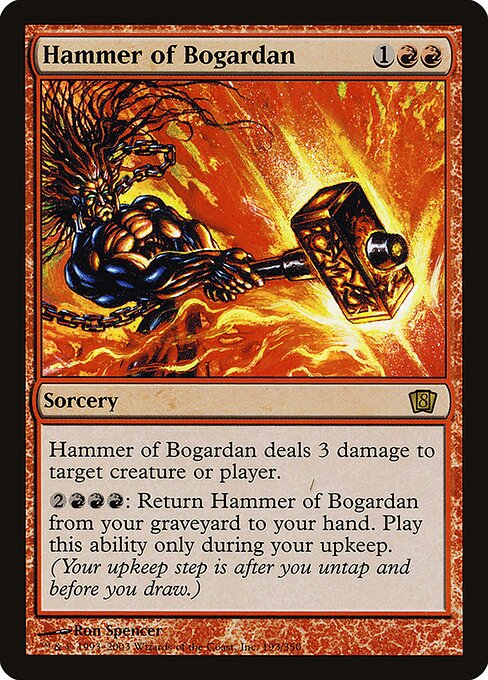 8ED: Hammer of Bogardan (Foil)