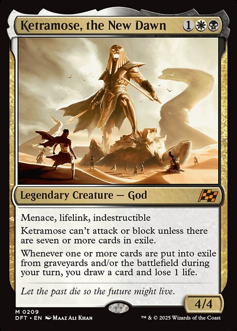 DFT: Ketramose, the New Dawn