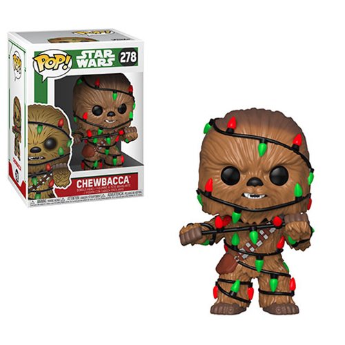 Star Wars Holiday Chewbacca with Lights Pop! (278)