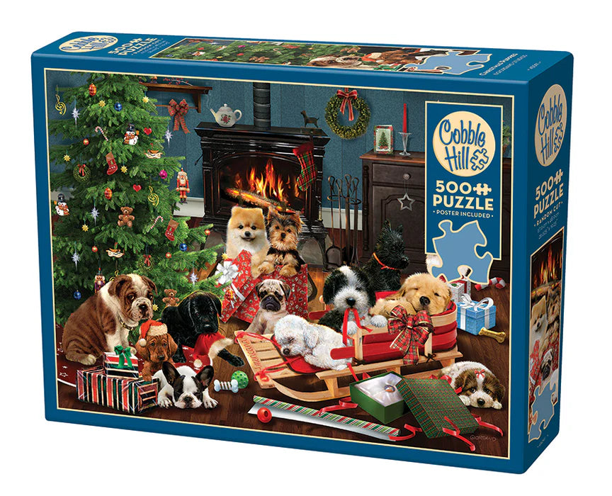 Christmas Puppies (500 pc puzzle)