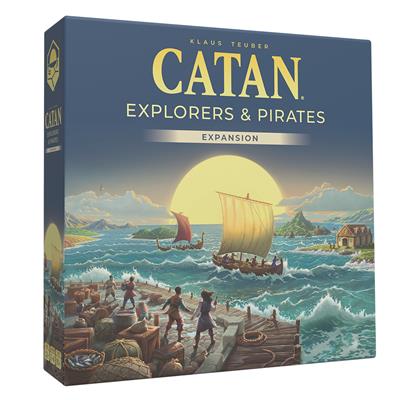 CATAN – Explorers & Pirates Expansion (6th Edition) (Preorder)