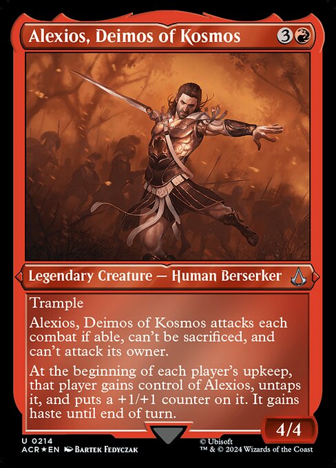 ACR: Alexios, Deimos of Kosmos (Foil Etched)