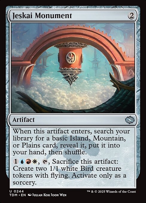 TDM: Jeskai Monument (Foil)
