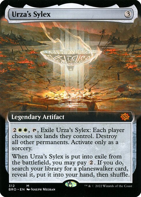 BRO: Urza's Sylex (Extended Art) (Foil)
