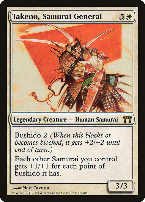 CHK: Takeno, Samurai General (Foil)
