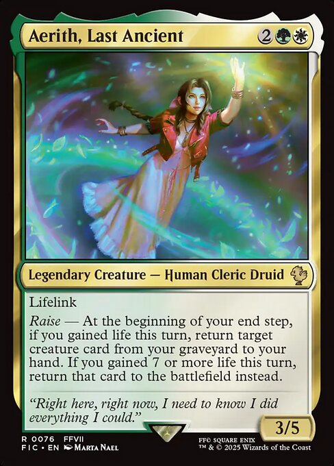 FIC: Aerith, Last Ancient (Foil)