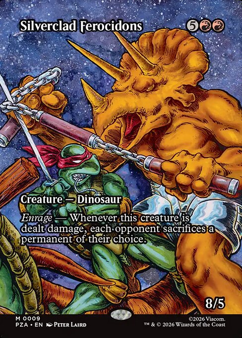PZA: Silverclad Ferocidons (Borderless) (Foil)