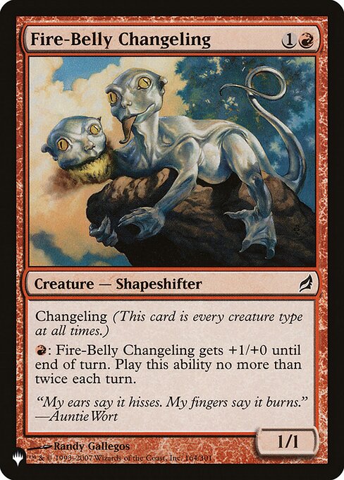 PLST: Fire-Belly Changeling