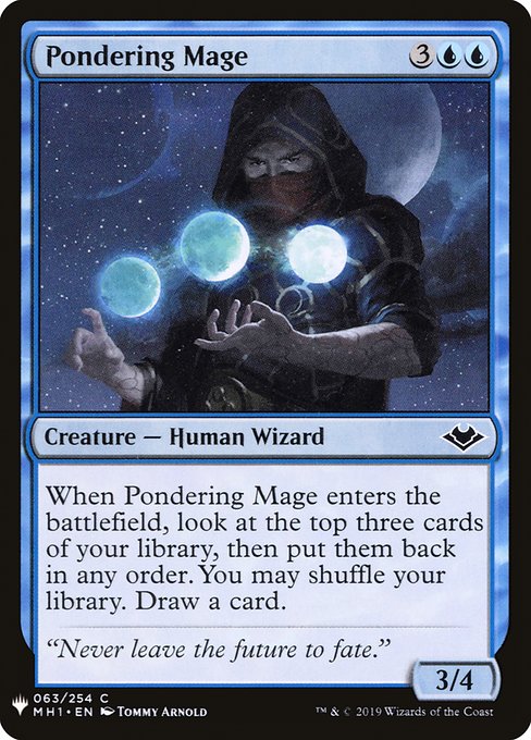 PLST: Pondering Mage