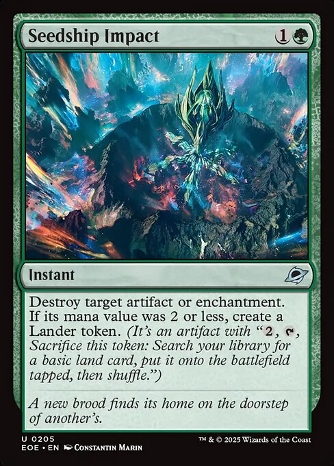 EOE: Seedship Impact