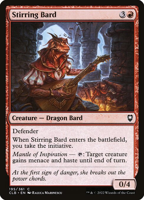 CLB: Stirring Bard (Foil)