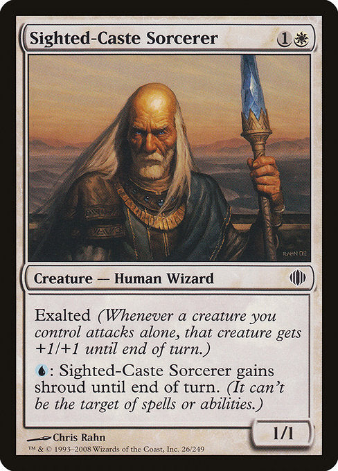 ALA: Sighted-Caste Sorcerer (Foil)