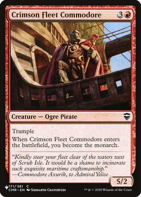 PLST: Crimson Fleet Commodore