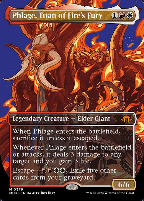 MH3: Phlage, Titan of Fire's Fury (Borderless)