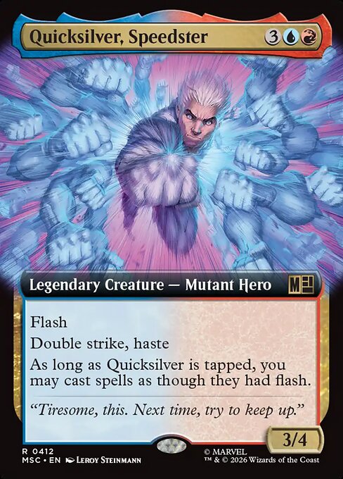 MSC: Quicksilver, Speedster (Extended Art)