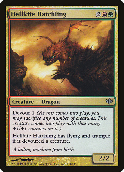 CON: Hellkite Hatchling (Foil)