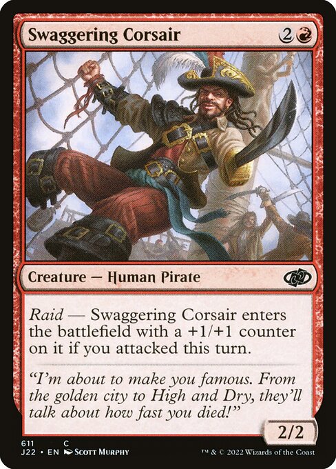 J22: Swaggering Corsair