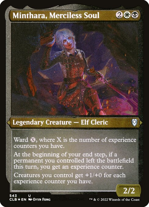 CLB: Minthara, Merciless Soul (Foil Etched)