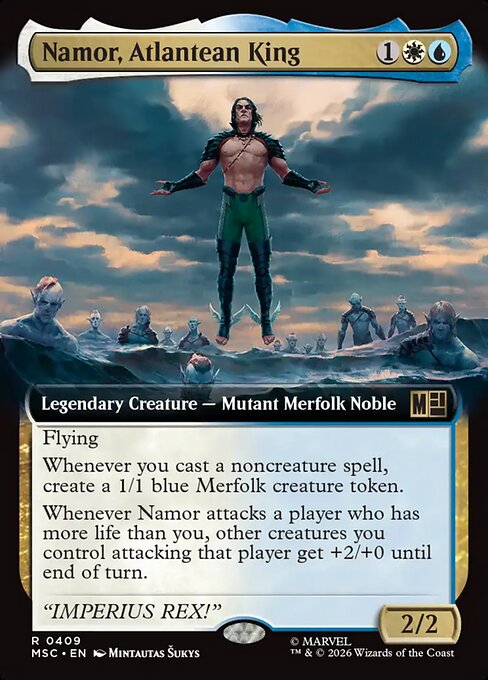 MSC: Namor, Atlantean King (Extended Art)
