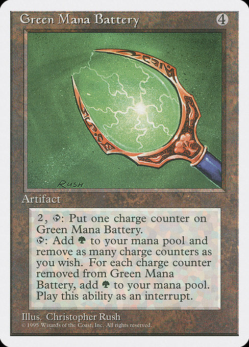 4ED: Green Mana Battery