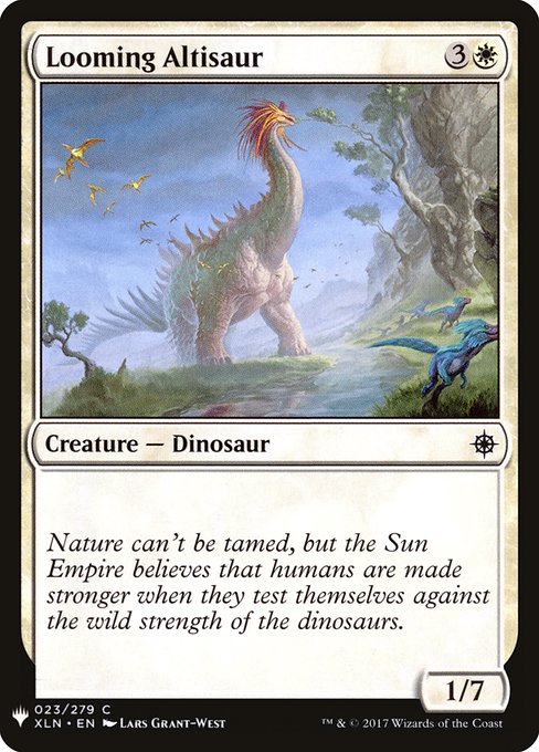 PLST: Looming Altisaur
