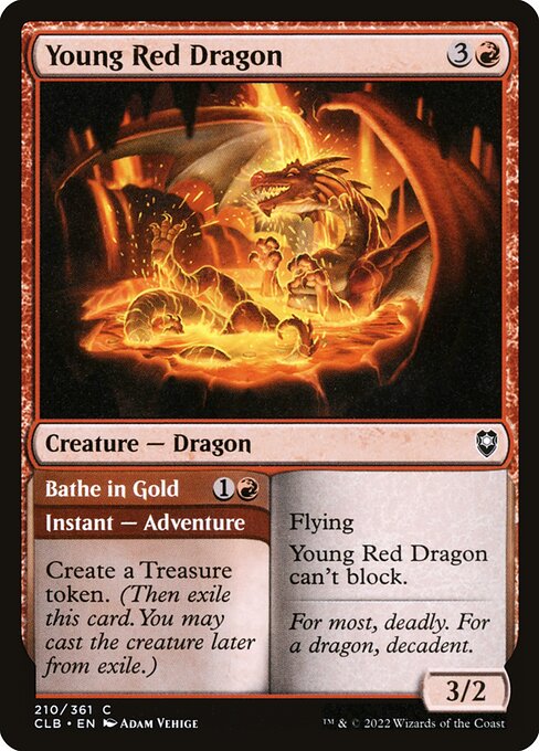 CLB: Young Red Dragon (Foil)
