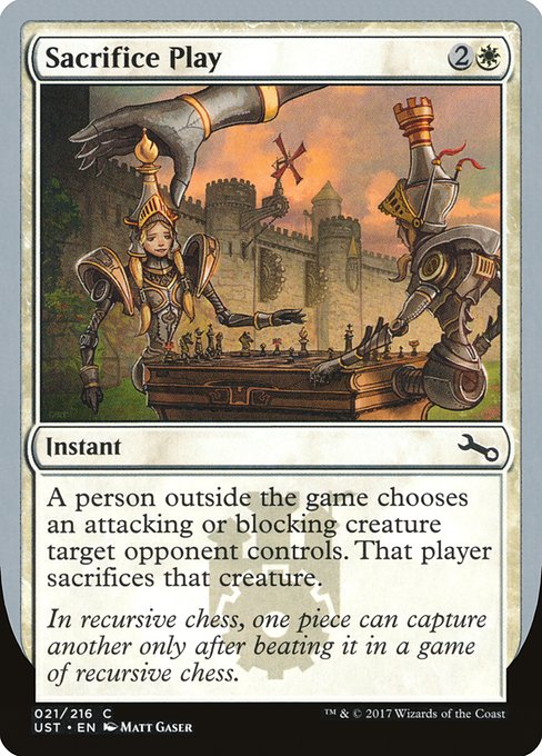 UST: Sacrifice Play